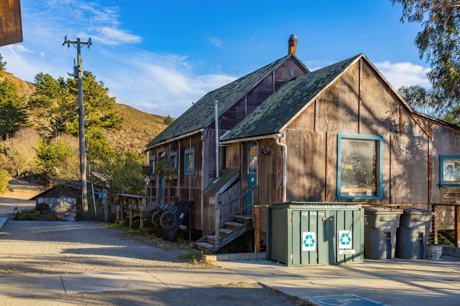 Explore this charming rustic wooden house nestled in a tranquil mountain village setting.